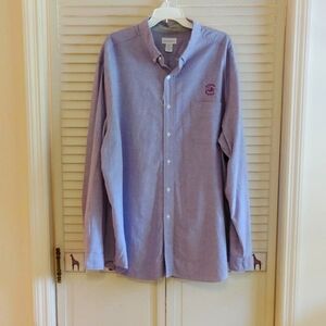 South Carolina Gamecocks Lavender Casual Button-Down Shirt